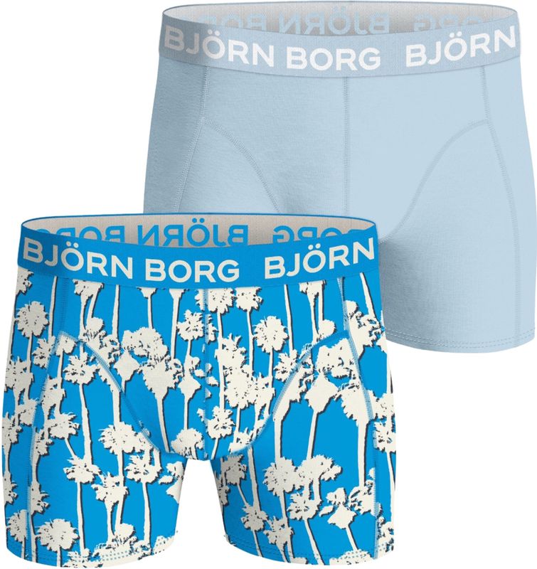 Björn Borg - Cotton Stretch Multipack - Boxershort - Multi - Katoenmix - 2 Stuks