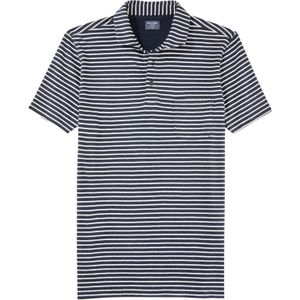 OLYMP Casual modern fit polo, marineblauw