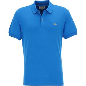Lacoste Ultra Soft Polo Regular Fit, kobaltblauw