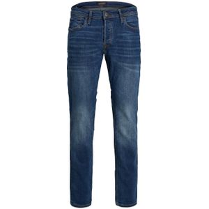 JACK & JONES Tim Original regular fit, heren jeans, denimblauw