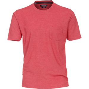 CASA MODA comfort fit heren T-shirt, rood -  Maat: M
