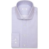 Seidensticker x-slim fit overhemd, popeline, blauw dessin