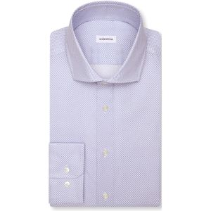 Seidensticker x-slim fit overhemd, popeline, blauw dessin