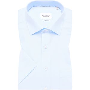 ETERNA comfort fit overhemd korte mouw, popeline, lichtblauw 49