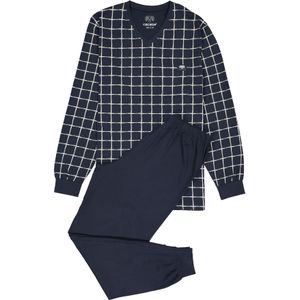 Ceceba - Heren Pyjama - Donkerblauw - Lange Broek en Shirt met Lange Mouwen