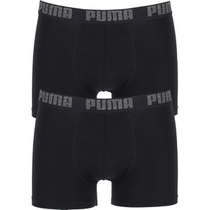 Puma Basic Boxer heren (2-pack), zwart -  Maat: L