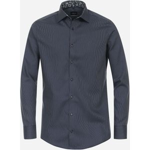 VENTI modern fit overhemd, twill, blauw 40