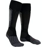 FALKE SK1 Comfort dames skiing kniekousen, zwart (black-mix) -  Maat: 35-36