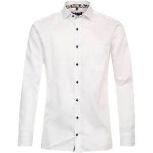CASA MODA modern fit overhemd, popeline, wit
