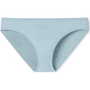 SCHIESSER Invisible Lace slip (1-pack), dames slip microfiber kant bluebird