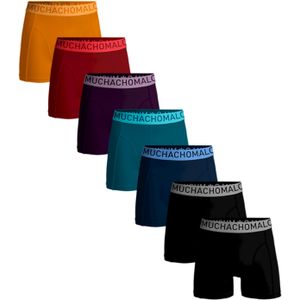 Muchachomalo boxershorts, heren boxers normale lengte (7-pack), 7-pack Light Cotton Solid -  Maat: 3XL