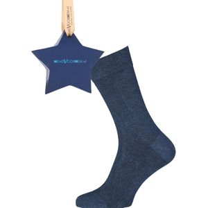 Cadeau VENT herensokken katoen (2-pack), jeansblauw in cadeauverpakking