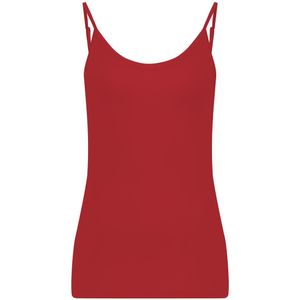 RJ Bodywear RJ dames Allure Phoenix dames spaghetti top (1-pack), donkerrood