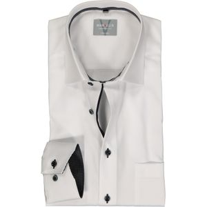 MARVELIS comfort fit overhemd, popeline, wit 46