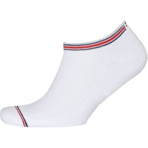 Tommy Hilfiger Iconic Sports Sneaker Socks (2-pack), heren sport enkelsokken, wit -  Maat: 43-46