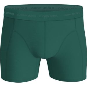 Bjorn Borg Cotton Stretch boxers, heren boxers normale lengte (1-pack), groen