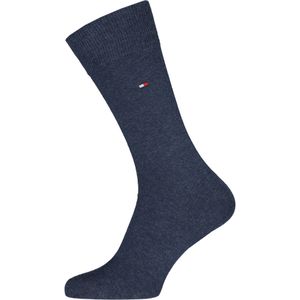 Tommy Hilfiger Classic Socks (2-pack), herensokken katoen, jeans blauw -  Maat: 47-49