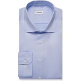 Overhemden - Blauw - Regular Fit - Kentkraag - Extra Lange Armlengte