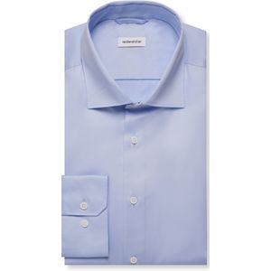 Overhemden - Blauw - Regular Fit - Kentkraag - Extra Lange Armlengte