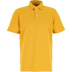 OLYMP Polo Casual, modern fit polo, mais geel -  Maat: XXL