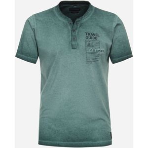 CASA MODA comfort fit heren T-shirt, turquoise