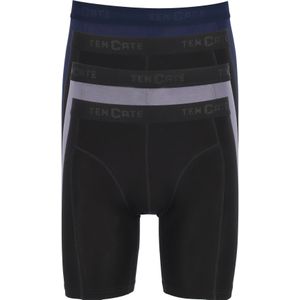 TEN CATE Basics men bamboo viscose long shorts (4-pack), heren boxers lange pijpen, multicolor -  Maat: M