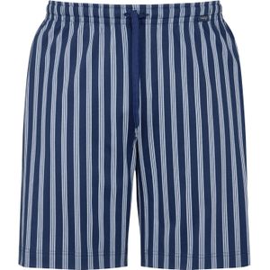 Mey pyjamabroek kort, Cranbourne, blauw gestreept -  Maat: M