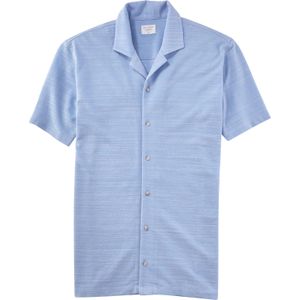 OLYMP Level Five Casual body fit polo, lichtblauw