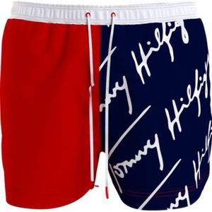 Tommy Hilfiger Short Drawstring swimshort, heren zwembroek, blauw