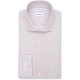 Seidensticker x-slim fit overhemd, popeline, blauw geruit