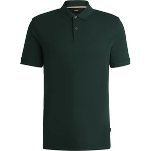 BOSS Pallas regular fit polo - pique - groen