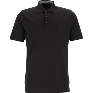 OLYMP Polo Casual, modern fit polo, active dry, zwart
