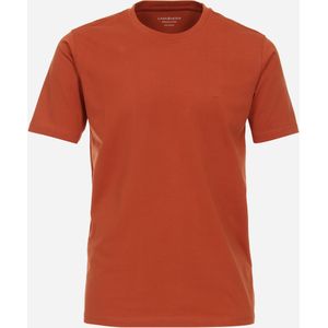 CASA MODA comfort fit heren T-shirt, oranje -  Maat: 7XL