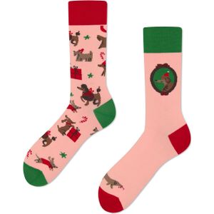 Many Mornings unisex sokken, Winter Woofs