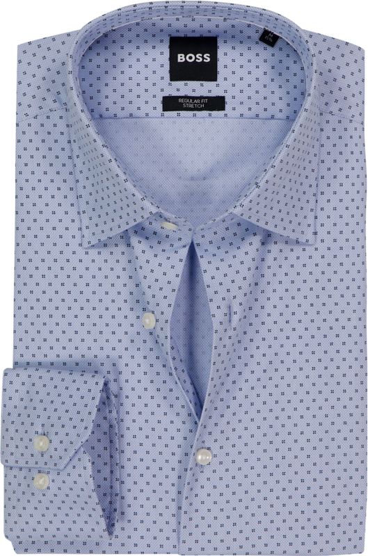 BOSS - Joe - Overhemd - Lichtblauw - Strijkvriendelijk