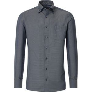 CASA MODA modern fit overhemd, structuur, groen