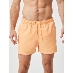 Bjorn Borg Solid Swim Shorts, heren zwembroek, oranje -  Maat: XS