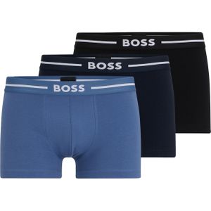 HUGO BOSS Bold trunks (3-pack), heren boxers kort, multicolor -  Maat: XL