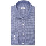 Seidensticker - Businessoverhemd - Zwart - Slim 1/1 Kent Kraag Structuur