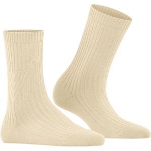 FALKE - Cross Knit Kniekousen - Zwart - Biologisch Katoen en Gerecyclede Wol