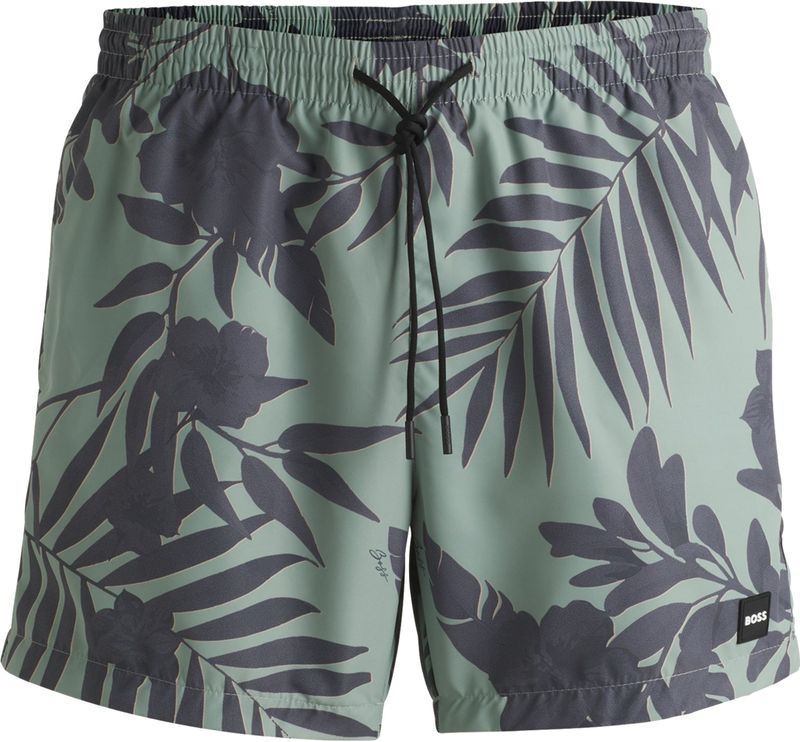 HUGO BOSS - Boxershort - Blauw - Natuurlijke materialen