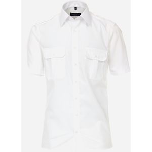 CASA MODA modern fit overhemd, korte mouw, popeline, wit 54