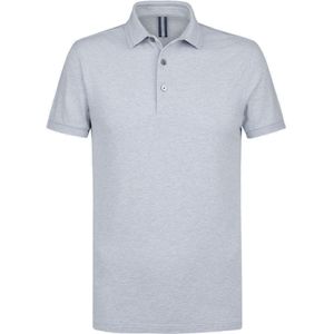 Profuomo slim fit heren polo, blauw