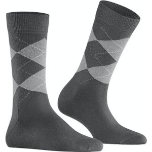 Burlington Marylebone Lurex damessokken, grijs (dark grey)