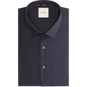 Calvin Klein slim fit overhemd, donkerblauw