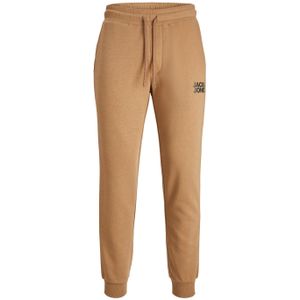 JACK & JONES Gordon Newsoft Sweat Pant regular fit, heren joggingbroek, camel bruin -  Maat: XXL