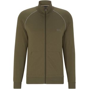 BOSS Mix&Match Jacket, heren lounge vest, groen