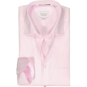 ETERNA comfort fit overhemd, twill, roze 40