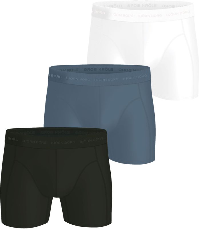 Björn Borg - Microfiber - Boxershorts - Set van Drie - Gerecycled Polyester