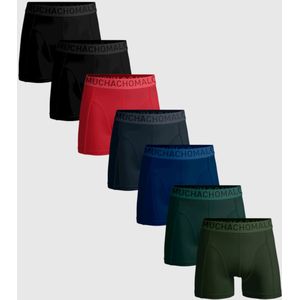 Muchachomalo boxershorts, heren boxers normale lengte (7-pack), Light Cotton Solid -  Maat: XXL